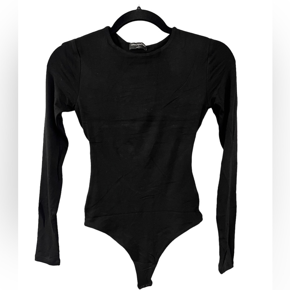Naked Wardrobe cut out back body suit NWOT - Picture 4 of 6